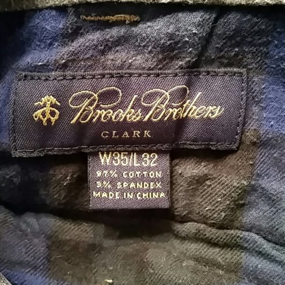 Brooks brothers clark heavy chinos,35x32 - Picture 2 of 6